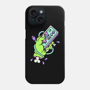 Hand zombie gamer Phone Case