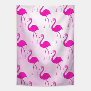 SEAMLESS FLAMINGOS Tapestry