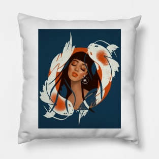 Pisces Astrosign Zodiac Pillow