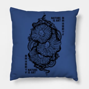 Cottagecore Nature Is Art Japanese Pillow