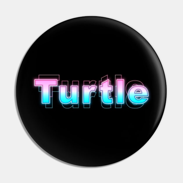 Turtle Pin by Sanzida Design
