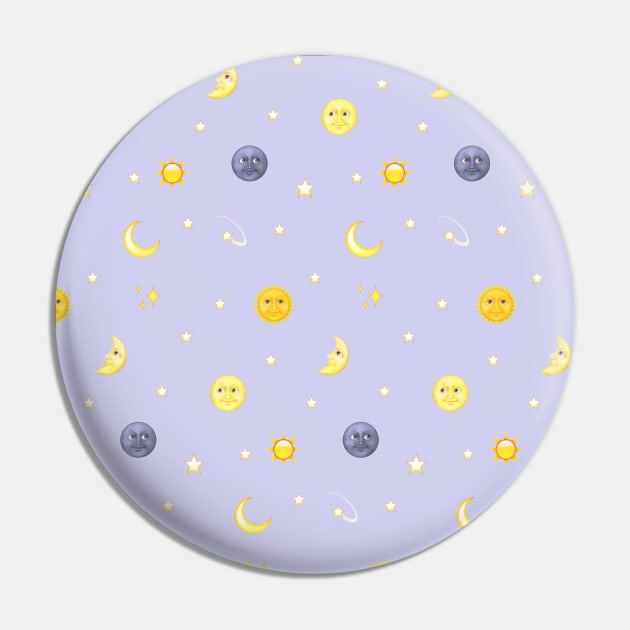 emoji moon Pin by hxrtsy