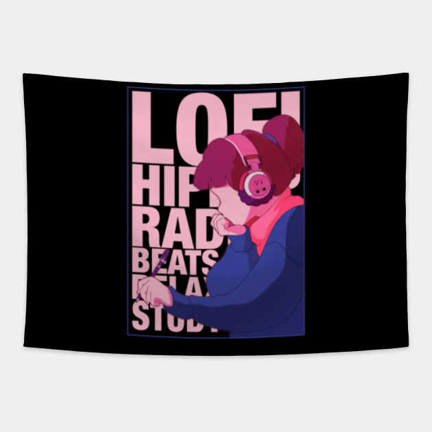 Lofi Hip Hop Radio Meme Tapestry Teepublic