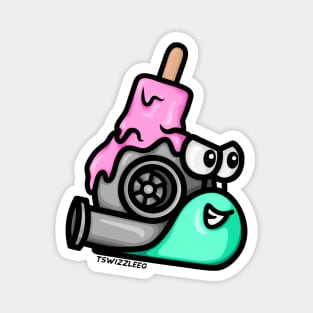 Turbo Snail - Popsicle (Pink) Magnet