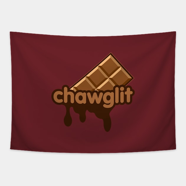 Chawglit! Tapestry by brightredrocket