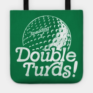 Spaulding Smails Double Turds! Caddyshack Quote Golf Ball Tote