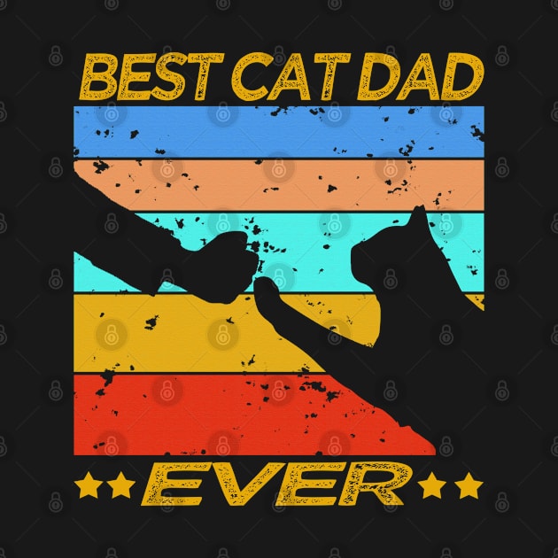 Best Cat Dad Ever Funny by semsim