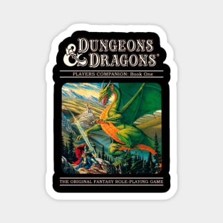 dnd - the fantasy role playing game Magnet