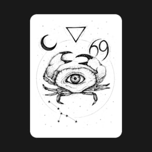 Cancer zodiac sign with an eye T-Shirt