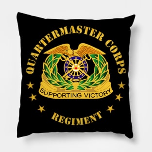 Quartermaster Corps Regiment Pillow