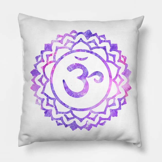 Crown Chakra Pillow by erzebeth