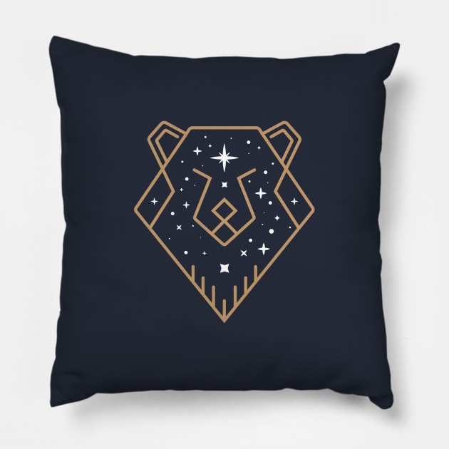 Explore / Bear Pillow by BadBox