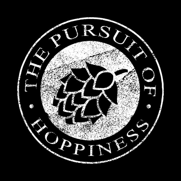 The Pursuit of Hoppiness Home Brewing Craft Beer Brew Gift by agustinbosman