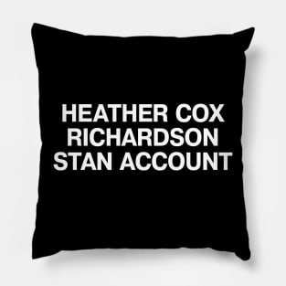 HEATHER COX RICHARDSON STAN ACCOUNT Pillow