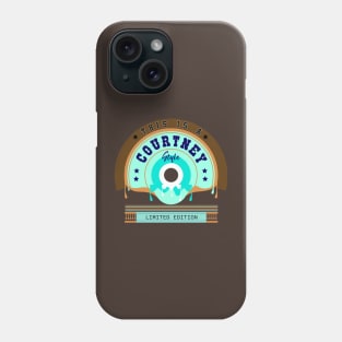 Courtney Name Style Phone Case