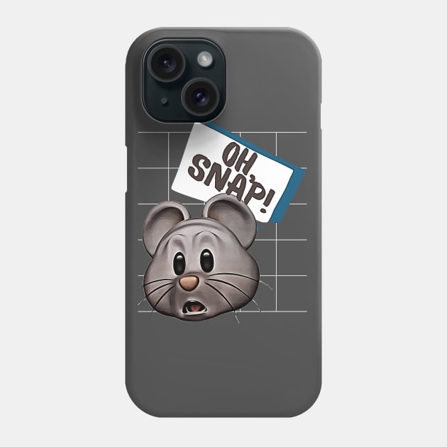 Oh, Snap! (mouse face) Phone Case by PersianFMts