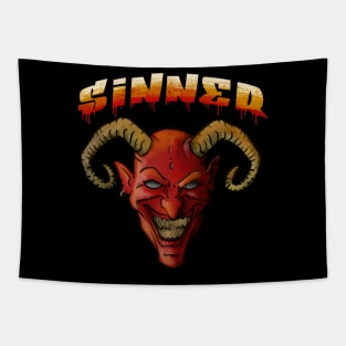 Devil is a sinner Tapestry