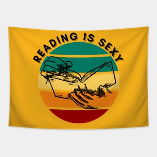 Reading is sexy Tapestry