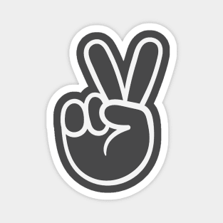 Peace Hand Signal Magnet