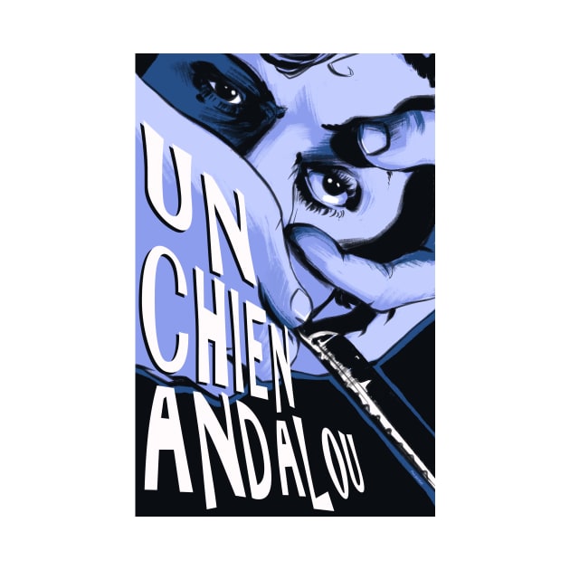 Un Chien Andalou Movie Art by PhilRayArt