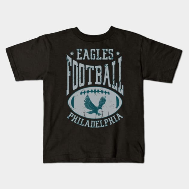 Whimsical Thinker Vintage Eagles Football Philadelphia T-Shirt