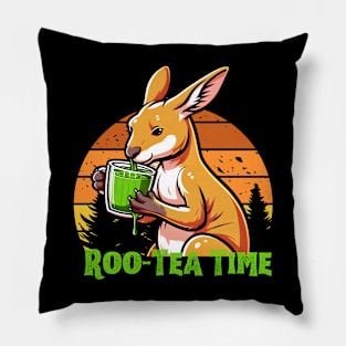 Matcha kangaroo Pillow