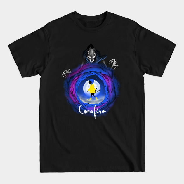 Disover Coraline and The Other Mother (The Beldam) - Coraline - T-Shirt