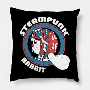 Steampunk Rabbit Pillow