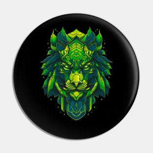 GREEN LION Pin