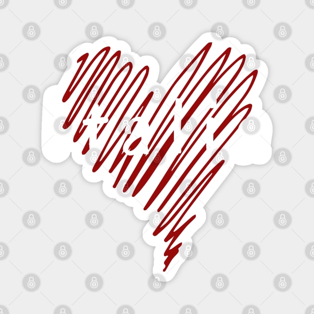 I love Italy, Italy heart Magnet by eka123