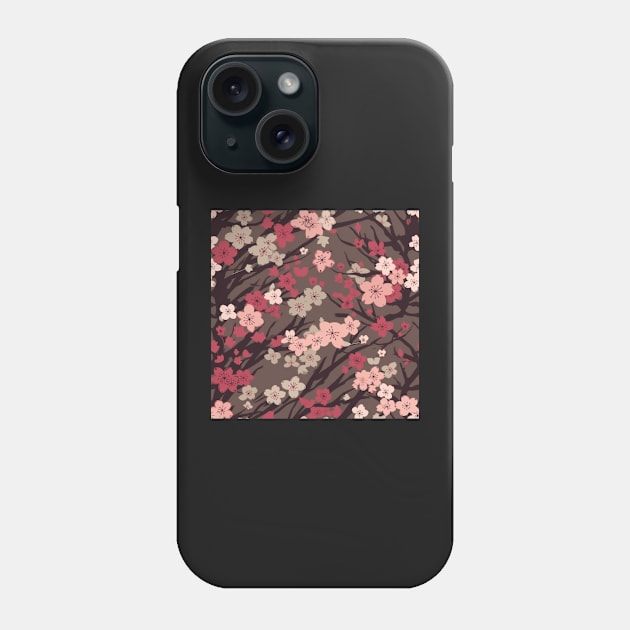 Cherry Blossom Phone Case by tommytyrer