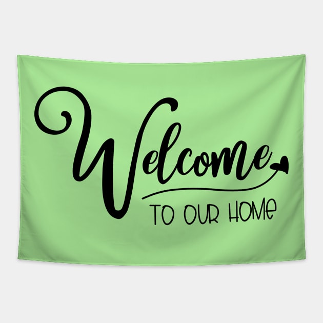 Welcome Tapestry by Usea Studio