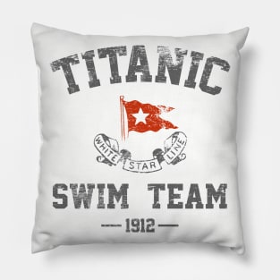 Titanic Swim Team Pillow