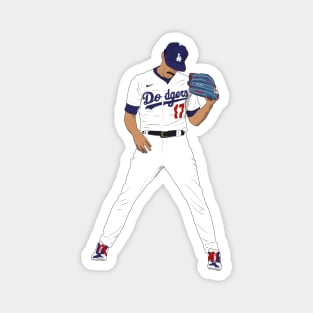 Joe Kelly Los Angeles Baseball Pitcher Magnet