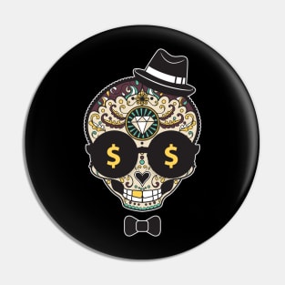 skull money Pin