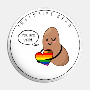 Philly Pride Flag: Inclusive Bean Pin