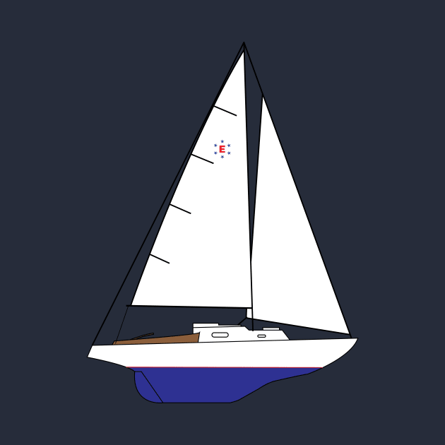 Pearson Ensign Sailboat by CHBB