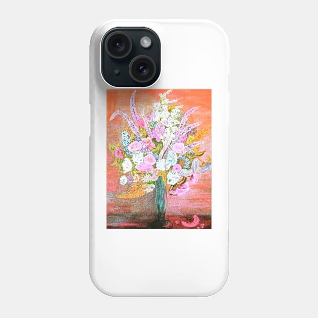 Spring Bouquet Water Color Phone Case by Overthetopsm