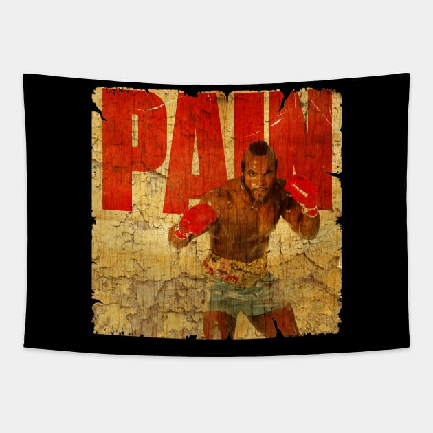 Clubber Lang : Vintage Art Fresh Design Tapestry by zolazilabi