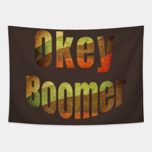 OK Boomer retro vintage T-Shirt millennial meme Tapestry