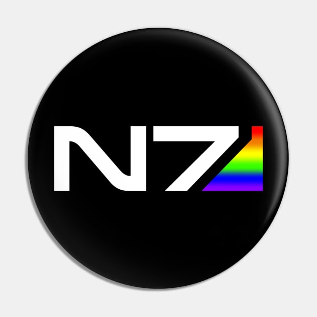 Rainbow N7 Pin by SJAdventures