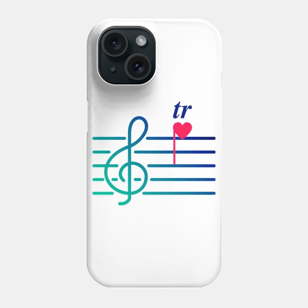 Love the Trill! Phone Case by Sahdtastic