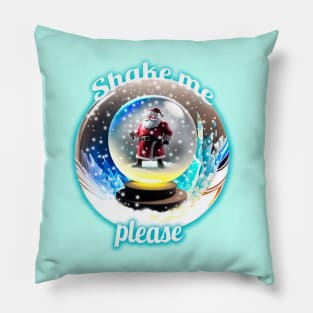 Snow sphere Pillow