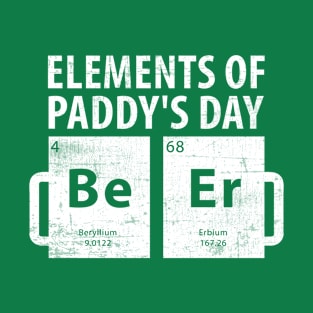 State Patty's Day T-Shirt - Elements Of Paddys Day T-Shirt