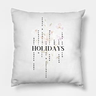 SUMMER HOLIDAYS - Jane Austen novels design Pillow