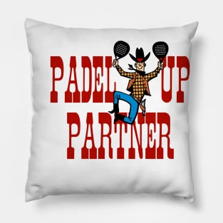 Padel Up Partner! sport Pillow