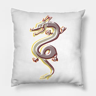 Metal Dragon Pillow