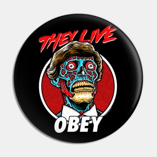 They Live, John Carpenter, Cult Classic Pin