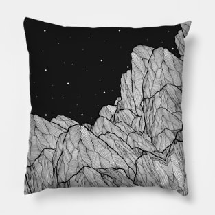 Moon Rocks Pillow