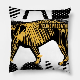 Feline Predators Pillow